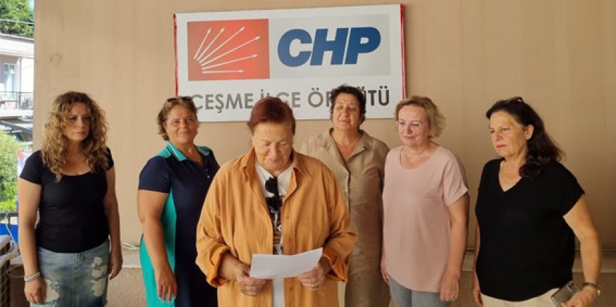 CHP Çeşme Kadın Kolları'ndan okullarda ücretsiz öğün çağrısı