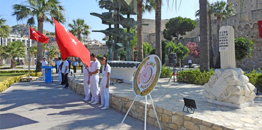 Denizcilik ve Kabotaj Bayramı Çeşme'de törenle kutlandı