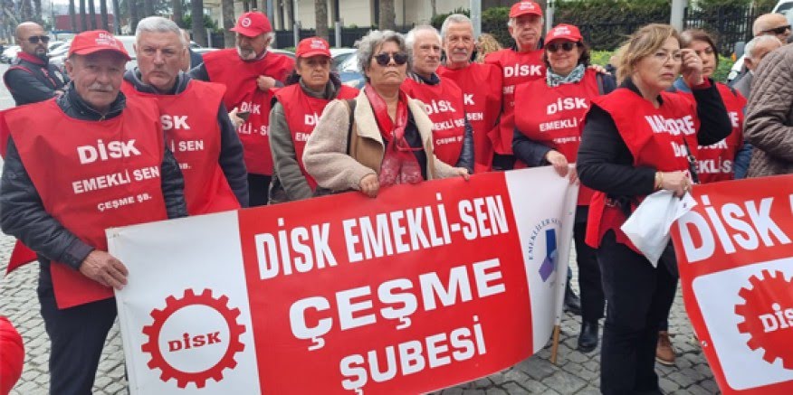 DİSK Emekli-Sen, "Emeklileri sefalete, açlığa, yoksulluğa mahkûm edenlere oy yok"