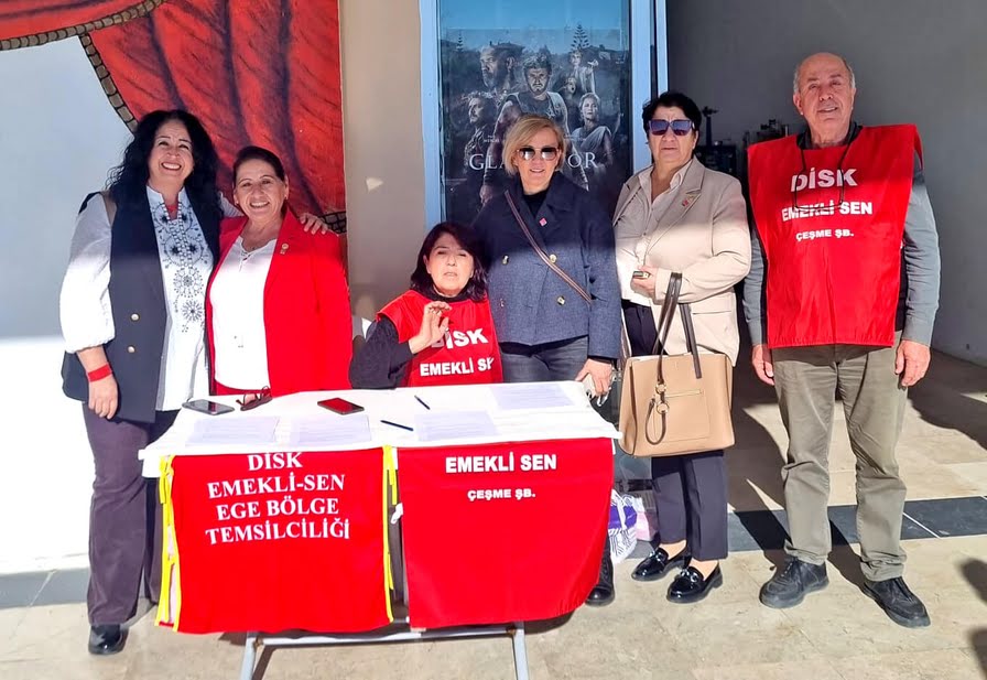 DİSK Emekli-Sen'den toplu pazarlık ve sözleşme talebiyle imza kampanyası