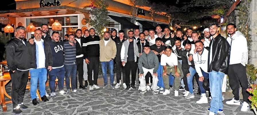 Fuente'den Çeşme Belediyespor'a moral yemeği
