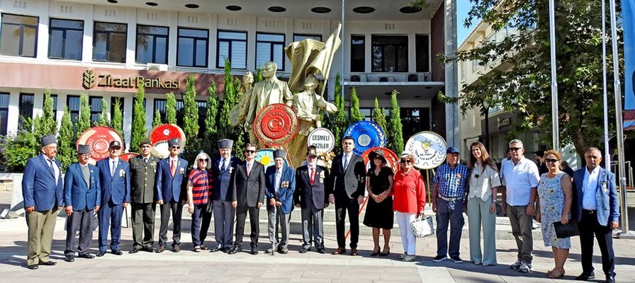 Gaziler Günü Çeşme'de törenle kutlandı