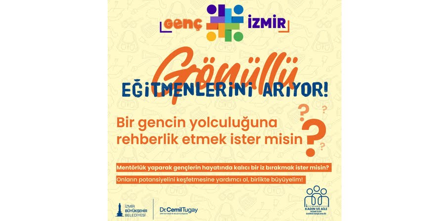 Genç İzmir gönüllü eğitmenlerini arıyor