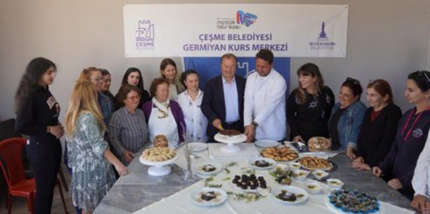 Germiyan Meslek Fabrikasında Pastacı Çırakları sertifikalarını aldı