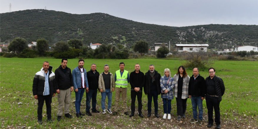 İzmir Büyükşehir çiftçi için arazilerini üretime kazandırdı