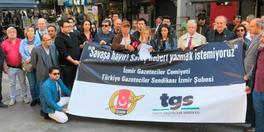 İzmirli Gazeteciler: Savaş Haberi Yapmak İstemiyoruz