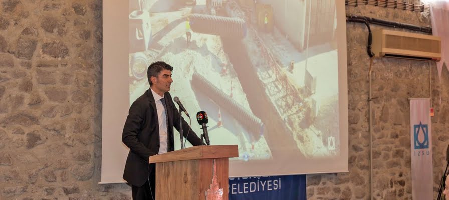 İZSU Genel Müdürlüğü 110 milyon Euro’luk yatırımla hayata geçireceği projeyi vatandaşlara tanıttı