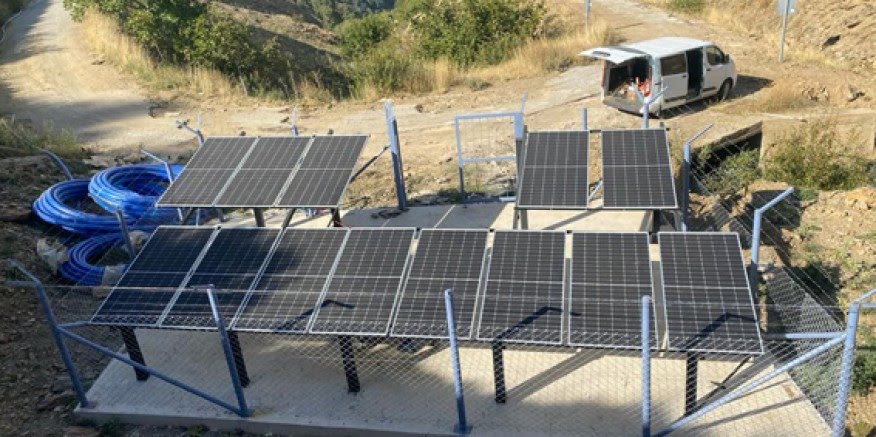 İZSU, güneş enerjisi ile çalışan içme suyu kuyularını hizmete aldı