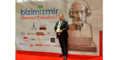 Orhan Belge’nin turizmdeki 43 yıllık emeğine Homeros Ödülü