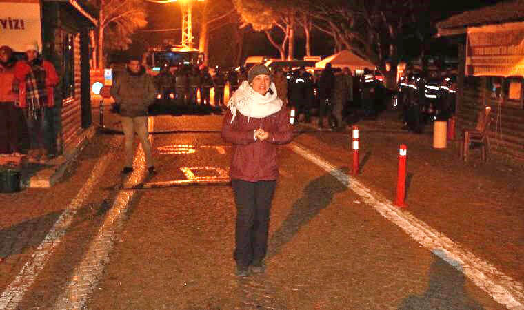 Meryem Ana direnişinin 4'üncü gününde şafak baskını!