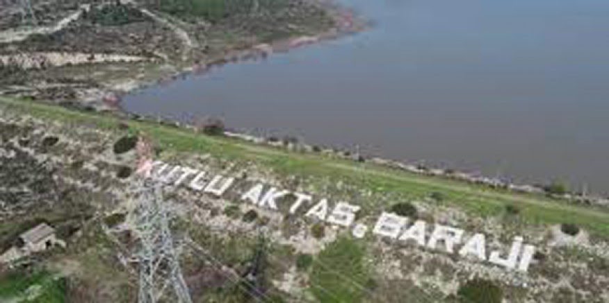 Kutlu Aktaş Barajı'nda doluluk yüzde 41'e düştü