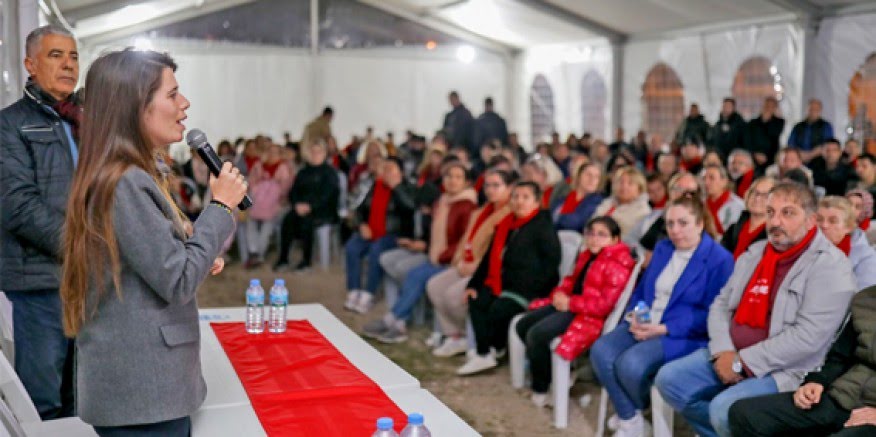 LAL DENİZLİ: “TARIM ARAZİLERİMİZİN VE DOĞAL GÜZELLİKLERİMİZİN BETONLAŞMASINA İZİN VERMEYECEĞİZ??