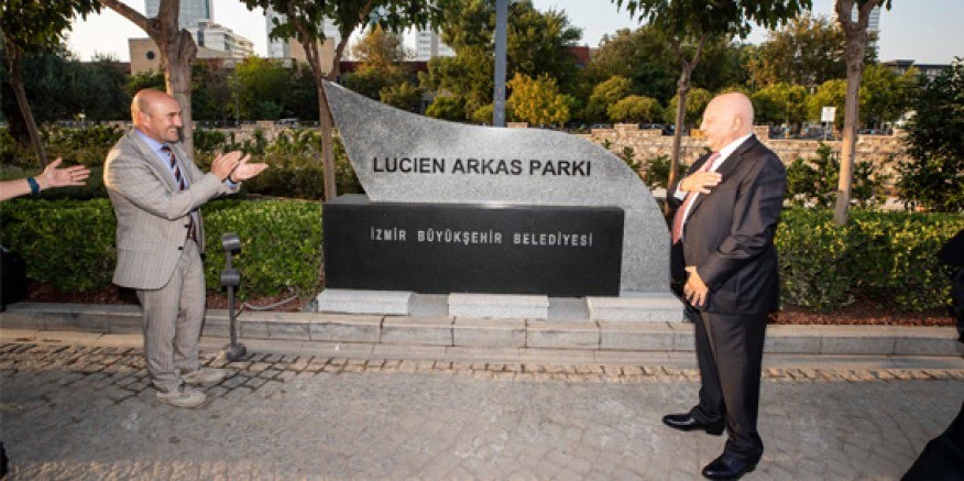 Lucien Arkas Parkı açıldı