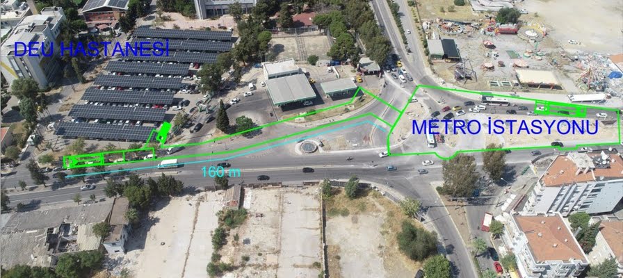 Metro'dan hastaneye ulaşım kolaylaşacak