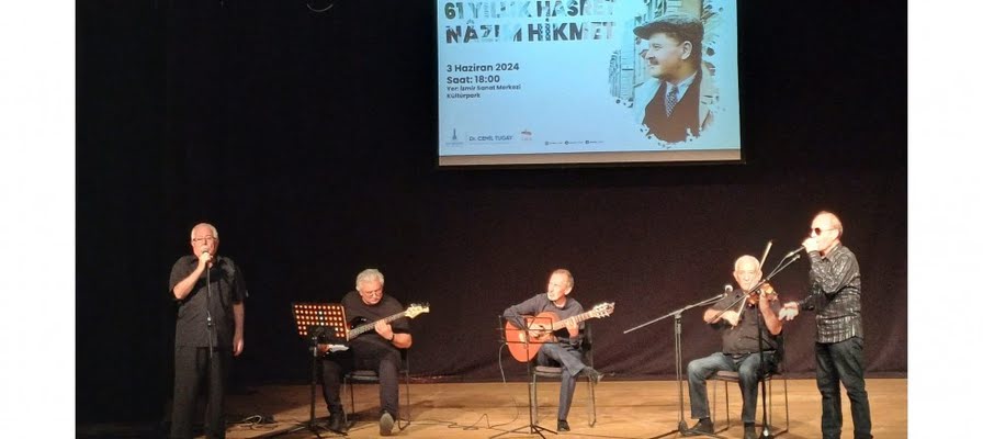 Nâzım Hikmet İzmir’de anıldı