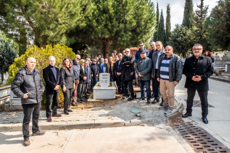 DUAYEN GAZETECİ OKAN YÜKSEL MEZARI BAŞINDA ANILDI