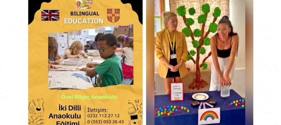 Özel Bilgiç Anaokulunda "İki Dilli Anaokulu Eğitimi" başladı