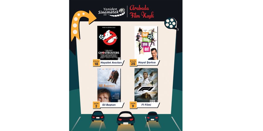 Yeniden Sinematek Arabada Film Keyfi başlıyor