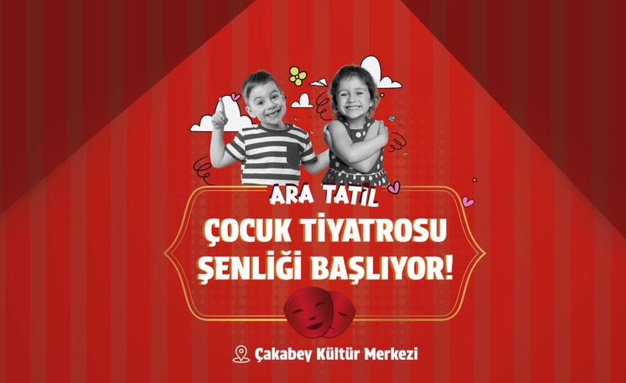 Çeşme Belediyesinden miniklere tiyatro dolu ara tatil