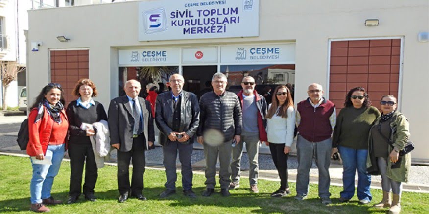 TKP adayından, DİSK Emekli-Sen Çeşme Şubesi'ne ziyaret