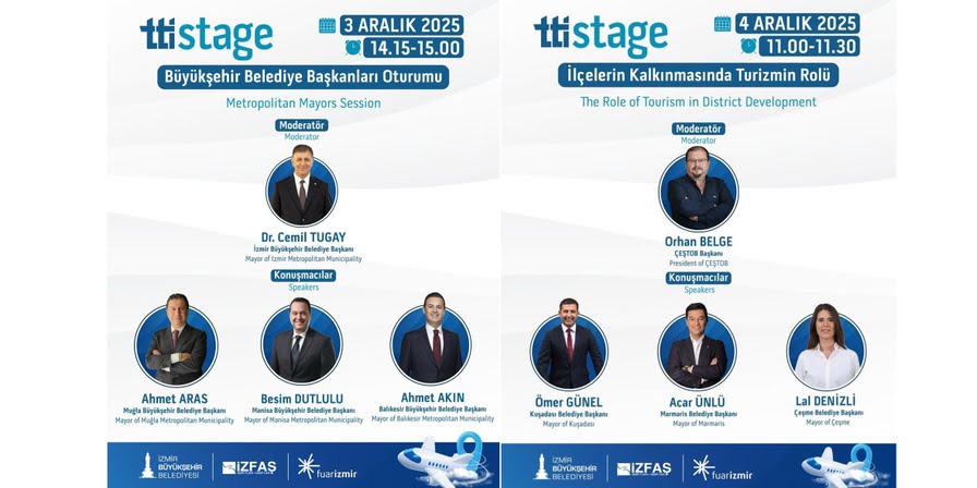 Turizm dünyası İzmir'de bir araya geliyor