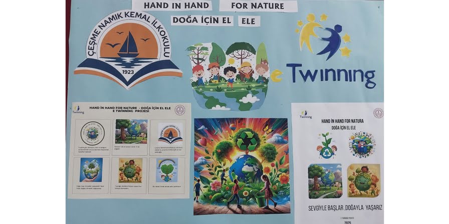 Çeşmeli Öğrenciler, Doğa Dostu eTwinning Projesinde Buluştu