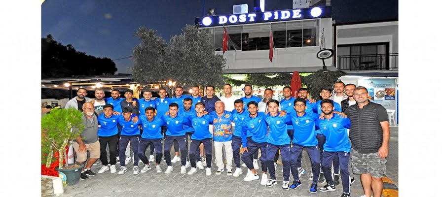 Vergi rekortmeni Dost Pide'den İmren Alaçatıspor'a moral yemeği